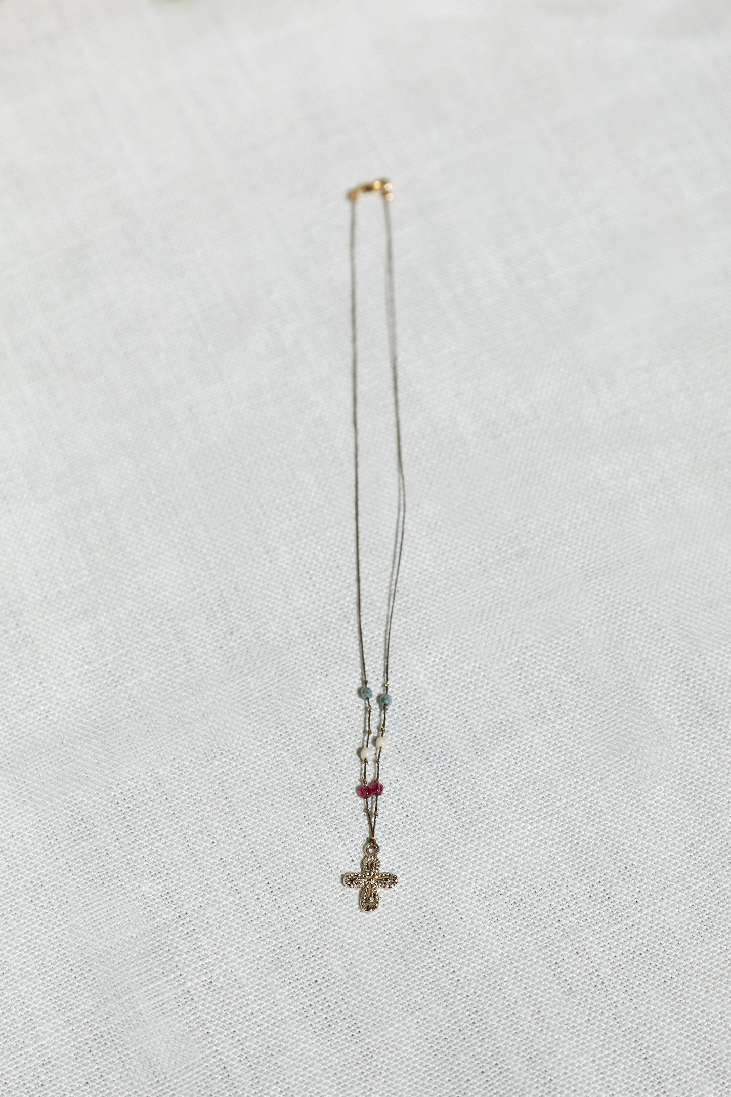 Collier Croix Grecque