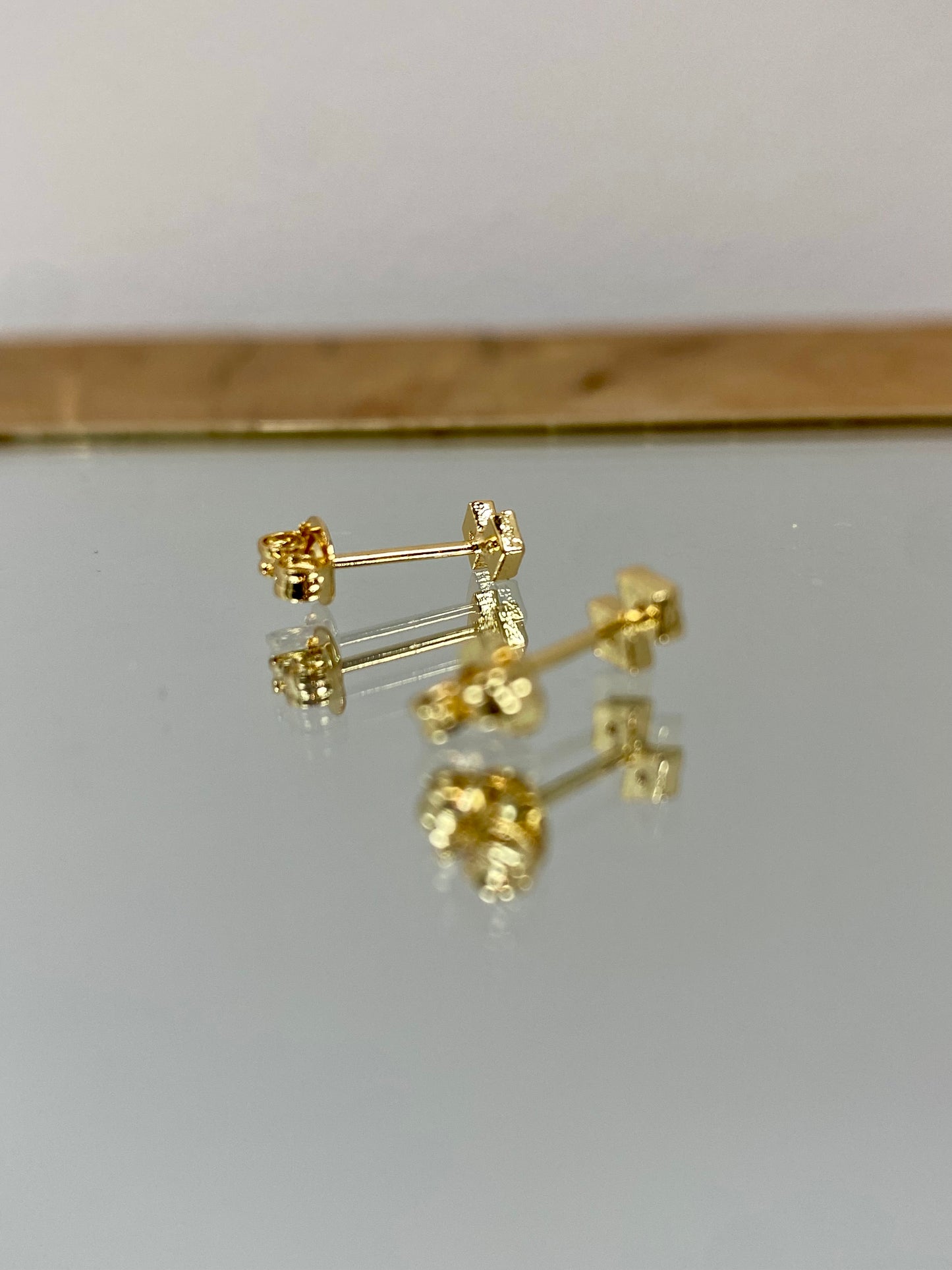 Petites boucles d'oreilles Losanges
