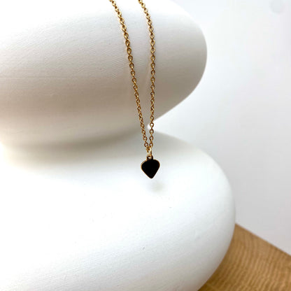 Collier Petit Coeur Doré