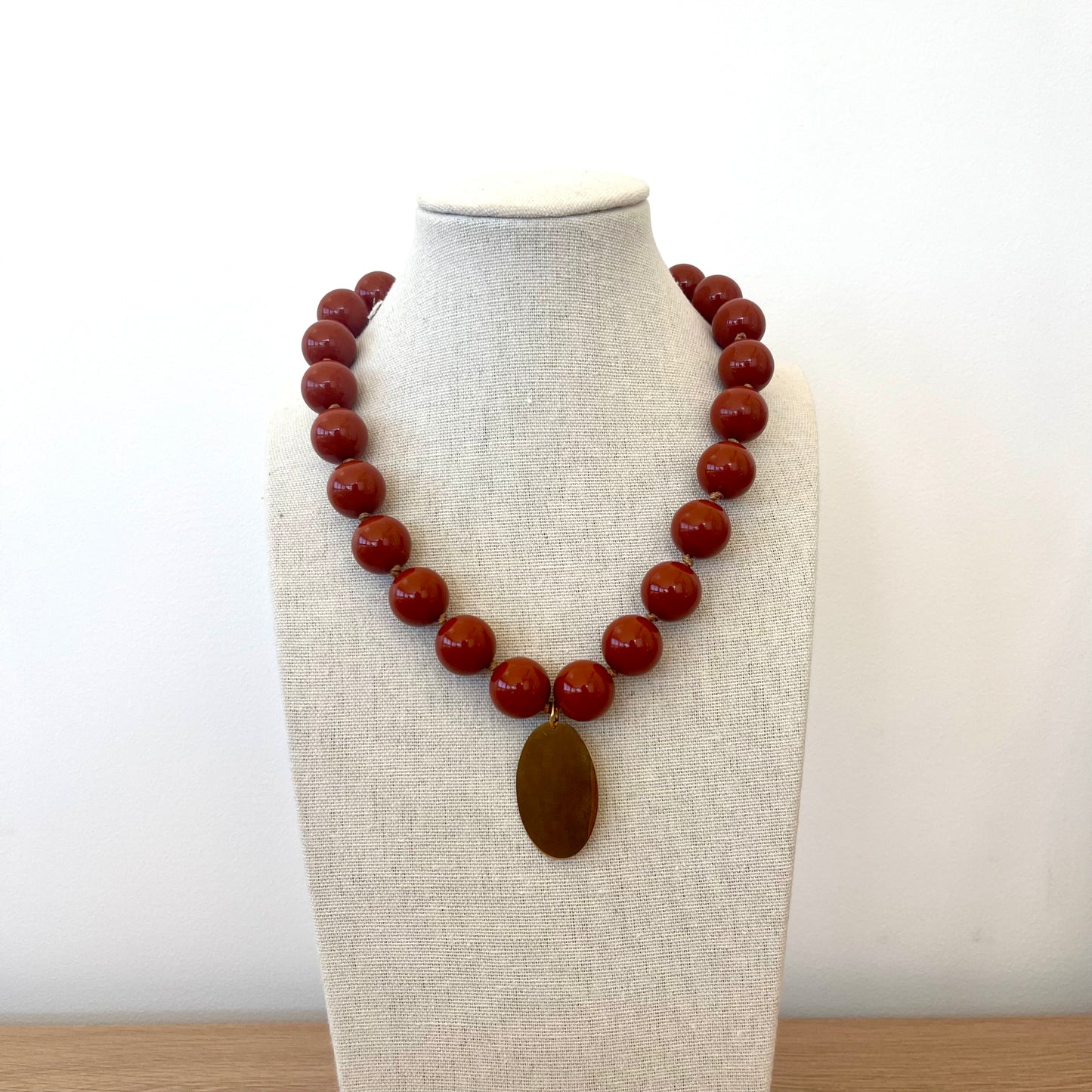 Colliers perles de couleur