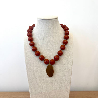 Colliers perles de couleur