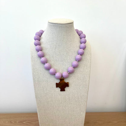 Colliers perles de couleur